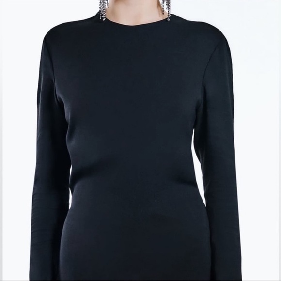ZARA OPEN BACK DRESS | LIMITED EDITION - Picture 4 of 8
